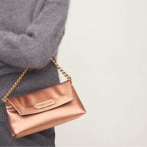 Tom Ford - LEATHER LABEL SMALL CHAIN BAG